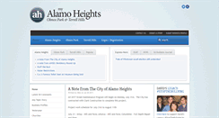 Desktop Screenshot of myalamoheights.com
